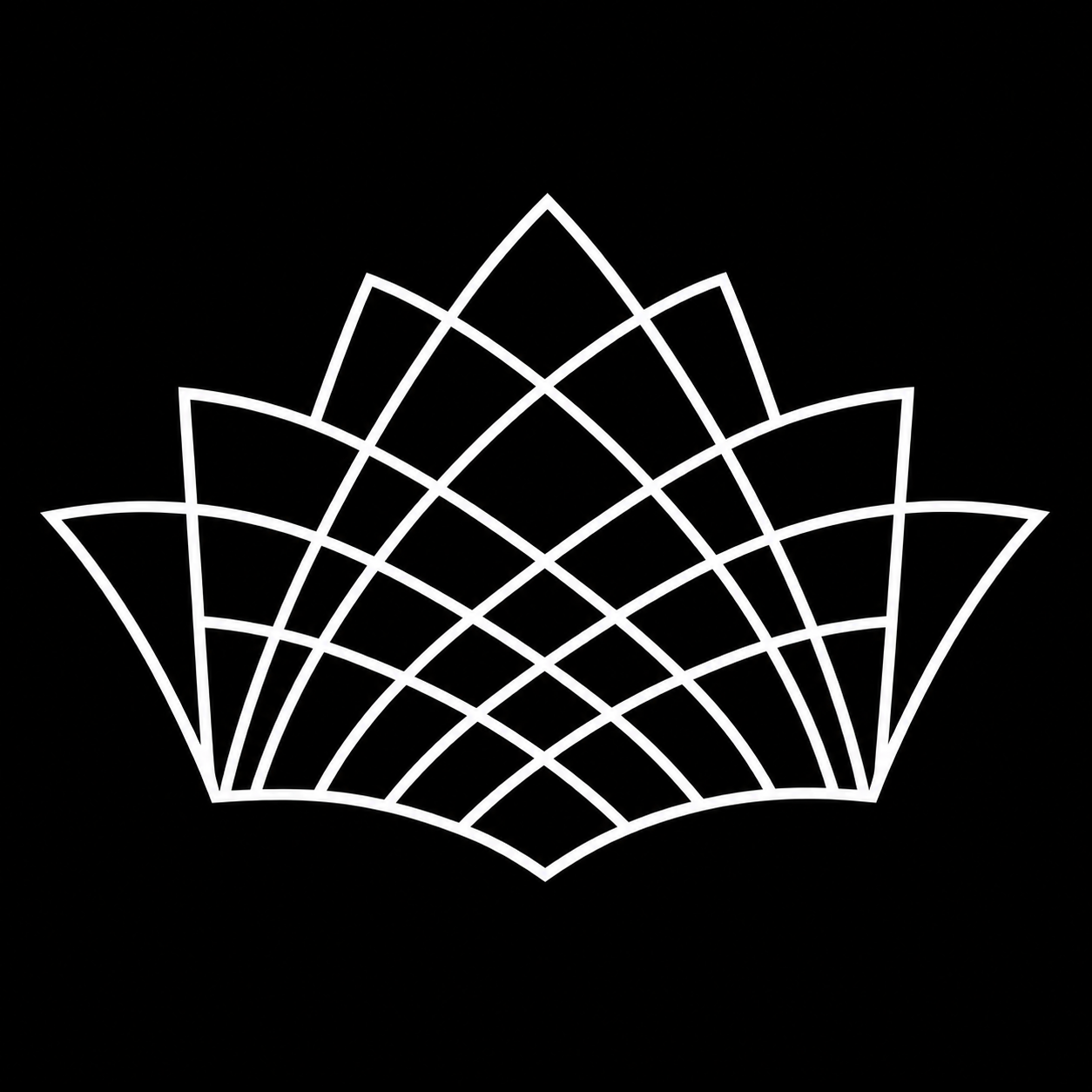Farhang’s interlacing Open Arch emblem